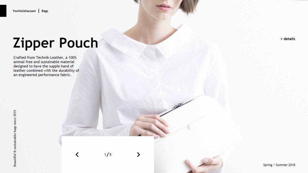 webagentur-mw - das bild zeigt die homepage der firma von holzhausen als beispiel für die farbe weiß im webdesign